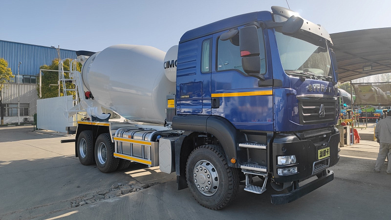 Автобетоносмеситель SITRAK C7H 6X4 10 куб.м. фото 1
